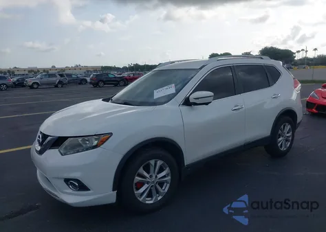 2016 Nissan Rogue Sv из США, поврежденный, VIN JN8AT2MT8GW020407